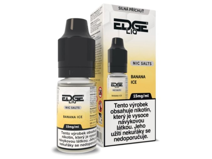 e liquid nic salt edge banana ice 15mg 10ml