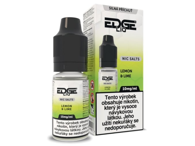 e liquid nic salt edge lemon lime 15mg 10ml