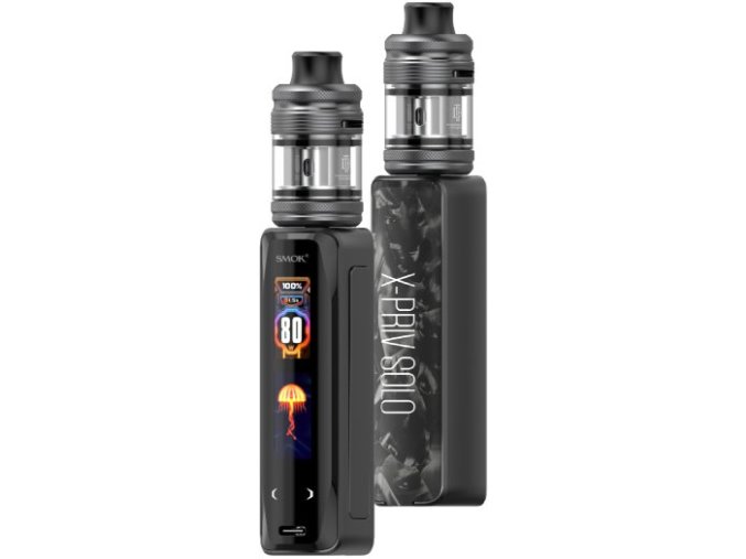 smoktech x priv solo 80w grip full kit black shell