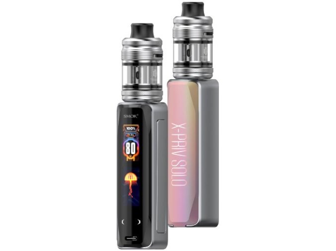 smoktech x priv solo 80w grip full kit pink