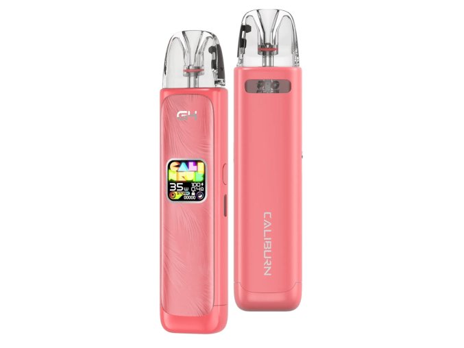 e cigareta uwell caliburn g4 pod flamingo red