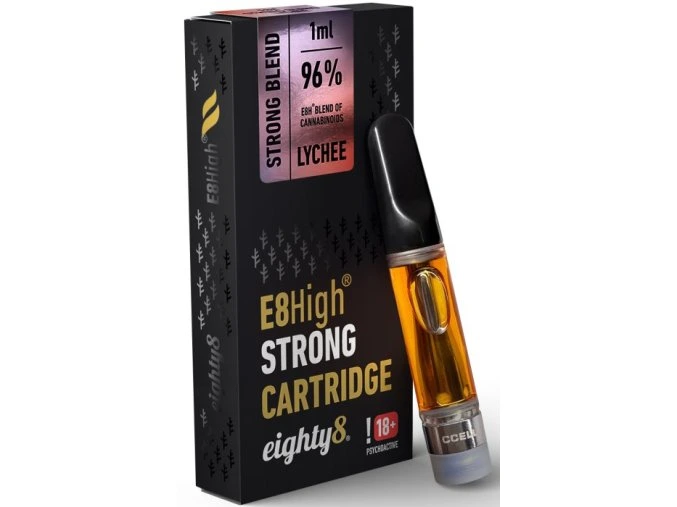 eighty8 e8high cartridge 96 e8h lychee 1ml lici