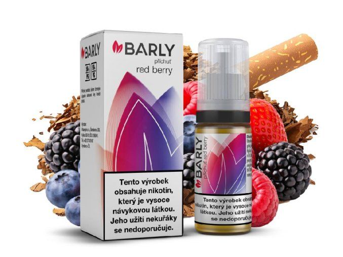 e liquid barly red berry 10ml