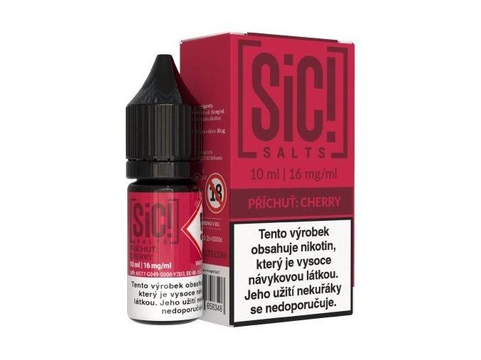 e liquid sic salts cherry 10ml 16mg