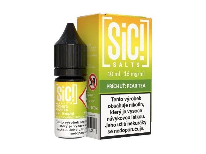 e liquid sic salts pear tea 10ml 16mg