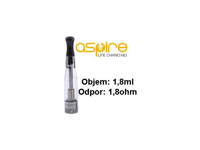 aspire ce5 bvc clearomizer 18ohm 18ml clear ciry