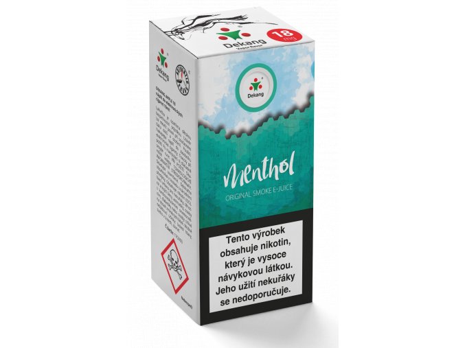 e liquid dekang 10ml menthol mentol