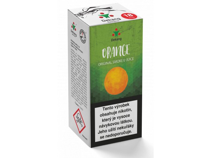 e liquid dekang 10ml orange pomeranc