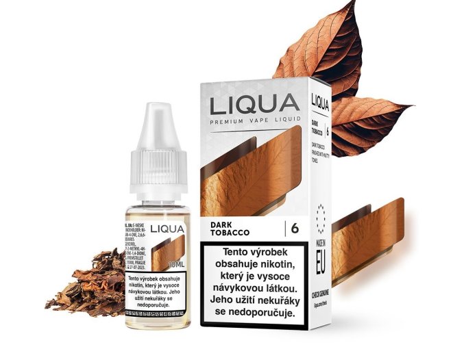 e liquid liqua dark tobacco 10ml 0mg 3mg 6mg 12mg 18mg