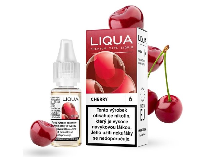 e liquid liqua cherry tresen 10ml 0mg 3mg 6mg 12mg 18mg