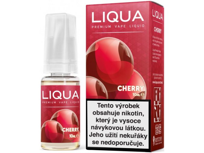 liqua e liquid elements cherry 10ml tresen