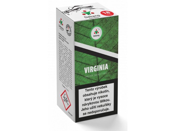 e liquid dekang 10ml virginia tabak