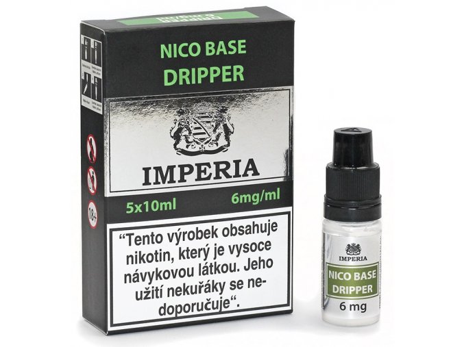 dripper baze imperia pg30 vg70 6mg 5ks 5x10ml