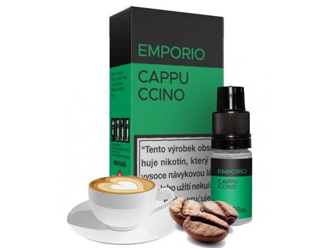 e liquid emporio pg50 vg50 cappuccino 0mg 1,5mg 3mg 6mg 9mg 12mg 18mg