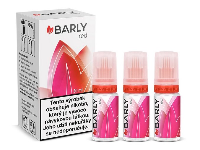 e liquid barly red 30ml tabak