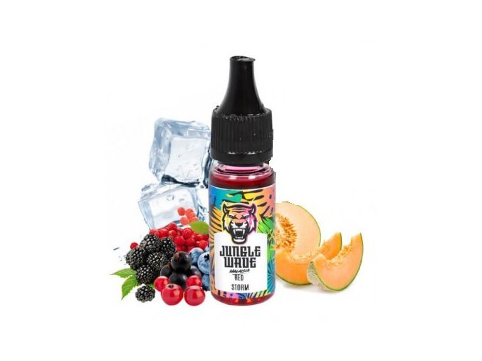 jungle wave red storm ledove cervene plody prichut aroma e liquids flavours 10ml