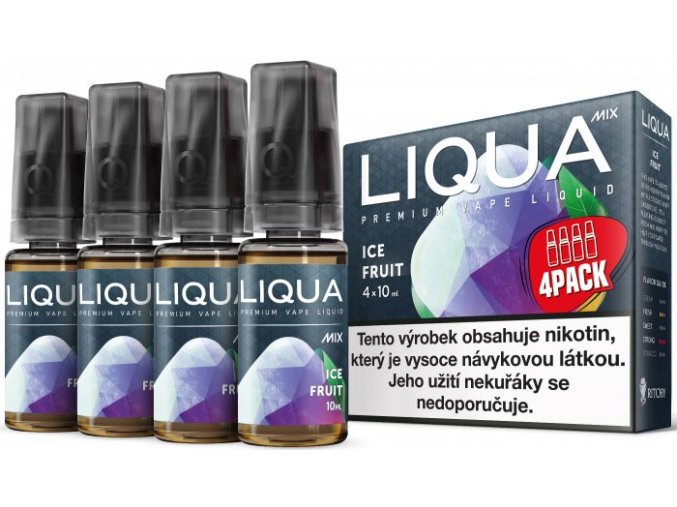 e liquid liqua cz mix 4pack ice fruit 4x10ml