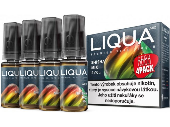 e liquid liqua cz mix 4pack shisha mix 4x10ml