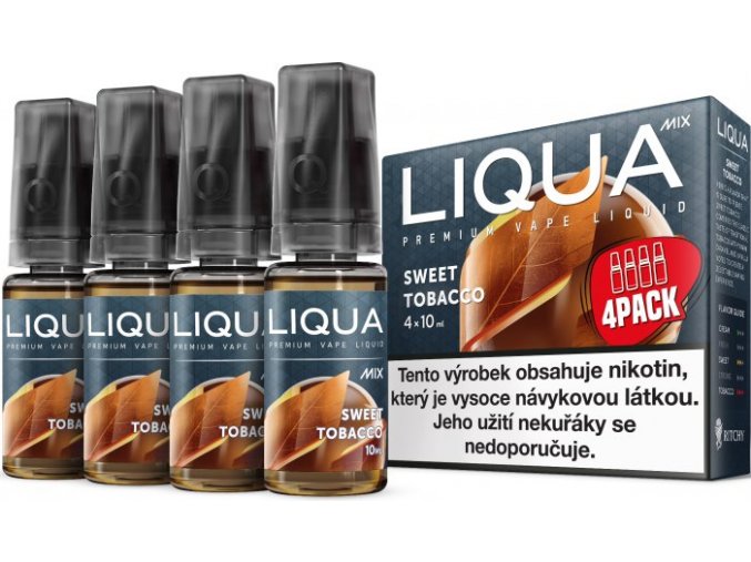 e liquid liqua cz mix 4pack sweet tobacco 4x10ml