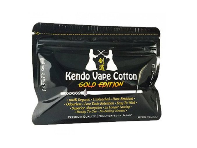 kendo cotton gold edition japonska organicka bavlna