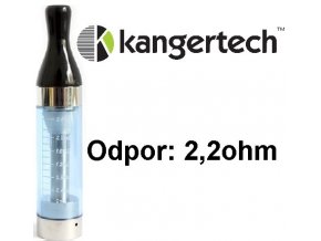 kangertech cct2 clearomizer 24ml 22ohm blue modry