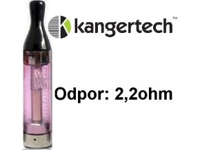 kangertech cct2 clearomizer 24ml 22ohm purple fialovy