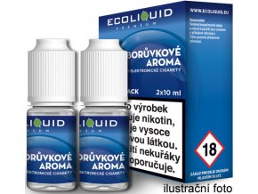 e liquid ecoliquid premium 2pack blueberry 2x10ml boruvka