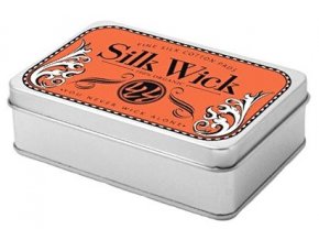 flavormonks organicka vata bavlba silk wick 7ks