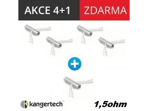 Kangertech CC/T2 žhavící hlava 1,5ohm 4+1 zdarma