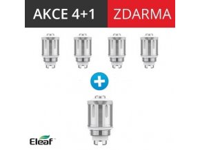 akce 4 plus 1 zhavici hlava hlavy 0 75ohm gs air ismoka eleaf