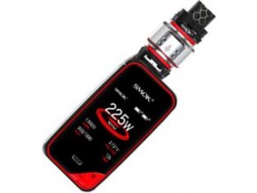 smok smoktech xpriv tc225w grip full kit black red cerny cerveny