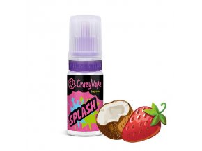 crazyvape prichut aroma do baze splash kokos s jahodami 10ml