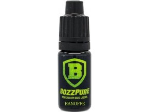 prichut bozz pure 10ml banofee dezert s banany vanilkou a kavou