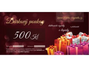elektro cigareta darkovy poukaz 500kc
