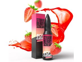 prichut riot squad shake and vape strawberry scream 10ml