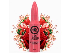 premiova prichut riot squad shake and vape 20ml strawberry scream