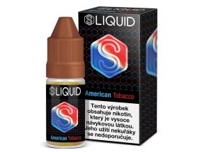 eliquid sliquid 10ml american tobacco 10mg 20mg