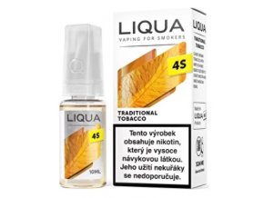 e liquid liqua 4s traditional tobacco 10ml 18mg