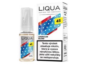 e liquid liqua 4s american blend 10ml 18mg