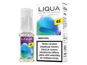 e liquid liqua 4s mentol menthol 10ml 18mg