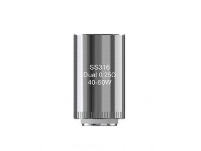 iSmoka-Eleaf Dual SS316 žhavící hlava 0,25ohm