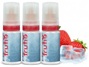 e liquid frutie cool jahoda strawberry 3x10ml