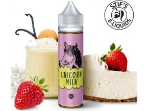 prichut stifs unicorn milk vanilkovy koktejl s jahodami 15ml