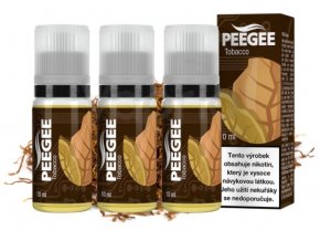 e liquid peegee cisty tabak tobacco 3x10ml