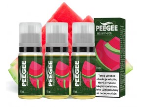 e liquid peegee meloun watermelon 3x10ml