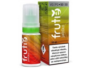 e liquid frutie pg50 vg50 jablko 10ml