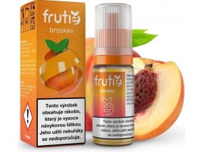 e liquid frutie pg50 vg50 broskev peach 10ml