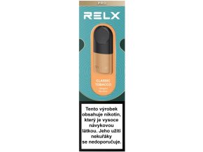 relx pod pro 2 cartridge classic tobacco 18mg 2pack