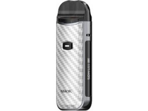 smoktech nord 50w elektronicka cigareta 1800mah silver carbon fiber