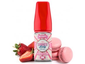 prichut dinner lady 30ml strawberry macaroon